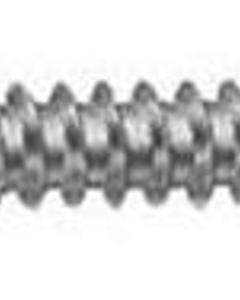 Slotted hexagonal washer head tapping screw 5.5x19 Galv